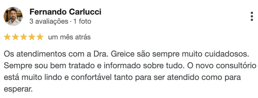 Avaliação de Fernando Carlucci